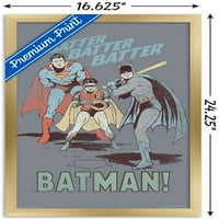 Çizgi roman-Batman - Robin - Süpermen - Meyilli Duvar Posteri, 14.725 22.375