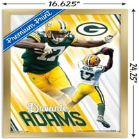 Green Bay Paketleyicileri - Davante Adams Duvar Posteri, 14.725 22.375