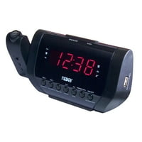 USB Şarjlı Naxa Projeksiyon Çift Alarmlı Saat